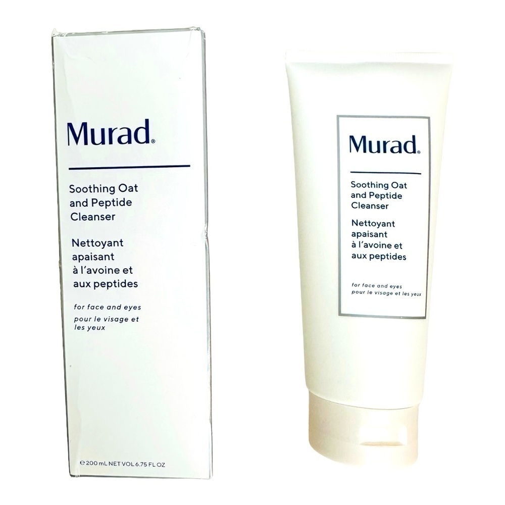 Murad Soothing Oat and Peptide Cleanser‎ NIB Full Size 6.75 Fl Oz